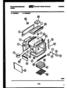 05 - Body Parts parts for Frigidaire Range KD220GDH3 from AppliancePartsPros.com