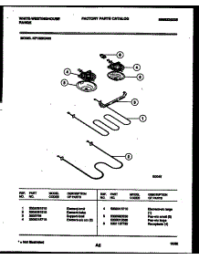 05 - Broiler Parts parts for Frigidaire Range KF100KDH5 from AppliancePartsPros.com