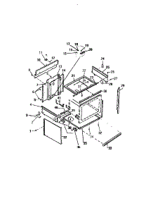 05 - Body, Side Panels parts for Frigidaire Range KD220GDV1 from AppliancePartsPros.com