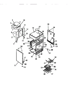 04 - Body, Side Panels parts for Frigidaire Range KF200GDW1 from AppliancePartsPros.com