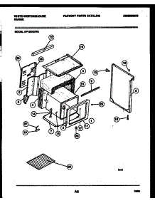 06 - Body Parts parts for Frigidaire Range KF100KDW5 from AppliancePartsPros.com