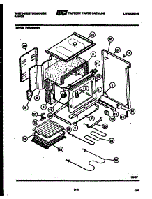 04 - Body Parts parts for Frigidaire Range KF200GDW2 from AppliancePartsPros.com