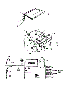 05 - Gas Valve & Miscellaneous parts for Frigidaire Dryer DG250JXD1 from AppliancePartsPros.com