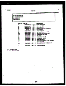 03 - Door Parts parts for Frigidaire Dryer DG350RXW1 from AppliancePartsPros.com