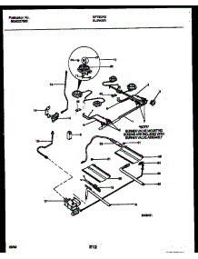 03 - Burner, Manifold And Gas Control parts for Frigidaire Range GF790RXW1 from AppliancePartsPros.com