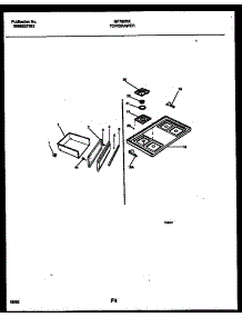 06 - Cooktop And Drawer Parts parts for Frigidaire Range GF790RXW1 from AppliancePartsPros.com