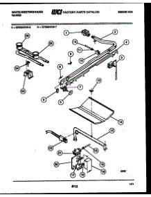 06 - Burner, Manifold And Gas Control parts for Frigidaire Range GF830HXD7 from AppliancePartsPros.com