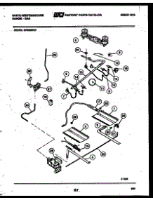 05 - Burner, Manifold And Gas Control parts for Frigidaire Range GF950NW2 from AppliancePartsPros.com
