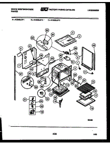 White-Westinghouse Range - Electric - Lw32088300 Lower Body parts for Frigidaire Range KC935JD3 from AppliancePartsPros.com