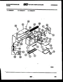 White-Westinghouse Range - Electric - Lw32088300 Upper Body parts for Frigidaire Range KC935JD3 from AppliancePartsPros.com