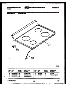 05 - Cooktop Parts parts for Frigidaire Range KF320JDH1 from AppliancePartsPros.com