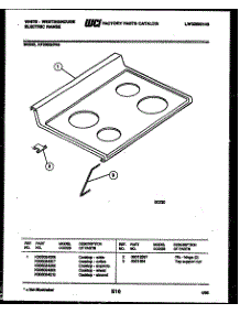 03 - Cooktop Parts parts for Frigidaire Range KF300GDV5 from AppliancePartsPros.com