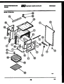 06 - Body Parts parts for Frigidaire Range KF330JDW4 from AppliancePartsPros.com