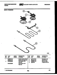 05 - Broiler Parts parts for Frigidaire Range KF400GDH6 from AppliancePartsPros.com