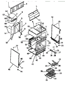05 - Body, Side Panels parts for Frigidaire Range KF440GDF2 from AppliancePartsPros.com