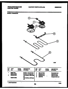 05 - Broiler Parts parts for Frigidaire Range KF450GDD9 from AppliancePartsPros.com