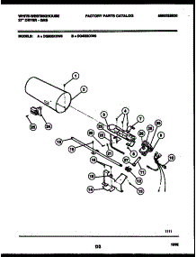 06 - Burner, Igniter And Valve parts for Frigidaire Dryer DG500KXD6 from AppliancePartsPros.com