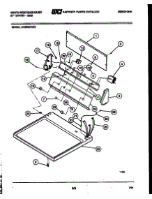 04 - Console And Control Parts parts for Frigidaire Dryer DG600KXD3 from AppliancePartsPros.com