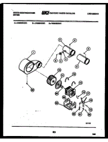 05 - Motor And Blower Parts parts for Frigidaire Dryer DG650KXD1 from AppliancePartsPros.com