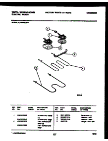 05 - Broiler Parts parts for Frigidaire Range KF300GDH6 from AppliancePartsPros.com