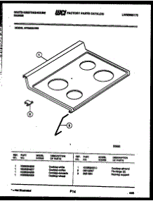 03 - Cooktop Parts parts for Frigidaire Range KF350GDH6 from AppliancePartsPros.com