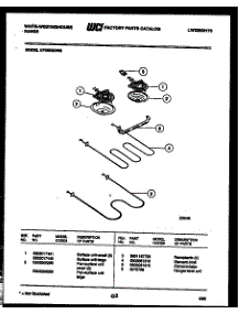 05 - Broiler Parts parts for Frigidaire Range KF350GDH6 from AppliancePartsPros.com