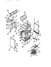05 - Body, Side Panels parts for Frigidaire Range KF440GDF0 from AppliancePartsPros.com