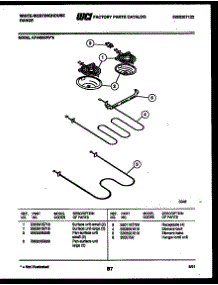 05 - Broiler Parts parts for Frigidaire Range KF440GDD5 from AppliancePartsPros.com