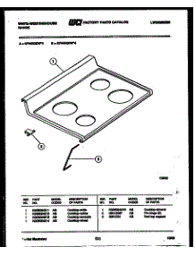 03 - Cooktop Parts parts for Frigidaire Range KF440GDW4 from AppliancePartsPros.com