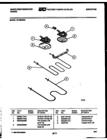 04 - Broiler Parts parts for Frigidaire Range KF480ND2 from AppliancePartsPros.com