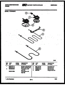 04 - Broiler Parts parts for Frigidaire Range KF420GDW7 from AppliancePartsPros.com
