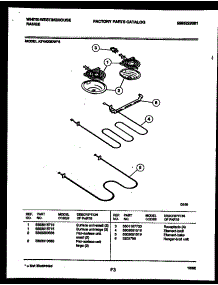 05 - Broiler Parts parts for Frigidaire Range KF440GDW6 from AppliancePartsPros.com