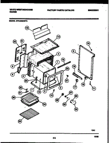 06 - Body Parts parts for Frigidaire Range KF440GDW6 from AppliancePartsPros.com