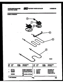 05 - Broiler Parts parts for Frigidaire Range KF450GDV7 from AppliancePartsPros.com
