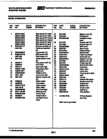 06 - Body Parts parts for Frigidaire Range KF450GDH8 from AppliancePartsPros.com