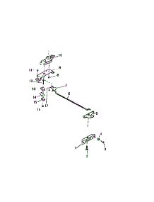 05 - Door Latch Assembly parts for Frigidaire Range KF450GDH3 from AppliancePartsPros.com