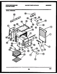 06 - Body Parts parts for Frigidaire Range KF450GDW9 from AppliancePartsPros.com