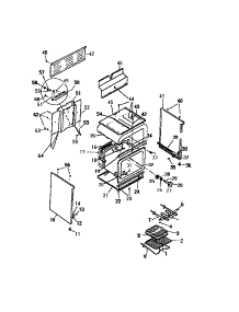04 - Body, Side Panels parts for Frigidaire Range KF520GDF2 from AppliancePartsPros.com