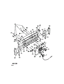 02 - Backguard parts for Frigidaire Range KF560GDD2 from AppliancePartsPros.com