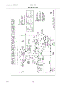 12 - Wiring Diagram parts for White Westinghouse Dryer WGR211ES2 from AppliancePartsPros.com
