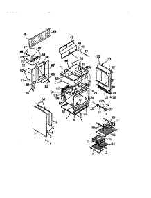06 - Body, Side Panels parts for Frigidaire Range KF460GDW2 from AppliancePartsPros.com