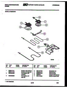 05 - Broiler Parts parts for Frigidaire Range KF560GDH6 from AppliancePartsPros.com