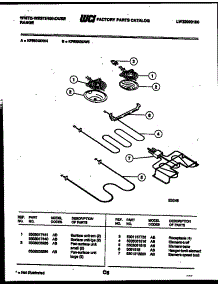 05 - Broiler Parts parts for Frigidaire Range KF560GDD5 from AppliancePartsPros.com