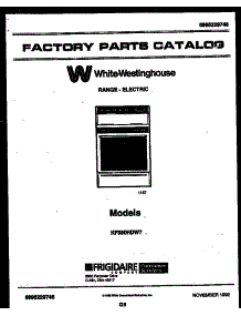 06 - Body Parts parts for Frigidaire Range KF590HDD7 from AppliancePartsPros.com
