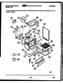 06 - Body Parts parts for Frigidaire Range PGF201HXW4 from AppliancePartsPros.com