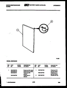 10 - Panel With Bracket parts for Frigidaire Range KS970GDKD2 from AppliancePartsPros.com