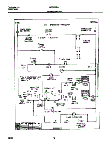 07 - Wiring Diagram parts for Frigidaire Range WGF350SAWD from AppliancePartsPros.com