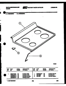 03 - Cooktop Parts parts for Frigidaire Range KF520GDH3 from AppliancePartsPros.com