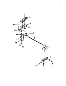 05 - Door Latch Assembly parts for Frigidaire Range KF590HDW2 from AppliancePartsPros.com