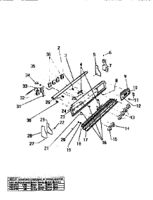 02 - Backguard parts for Frigidaire Range KS970GKD1 from AppliancePartsPros.com